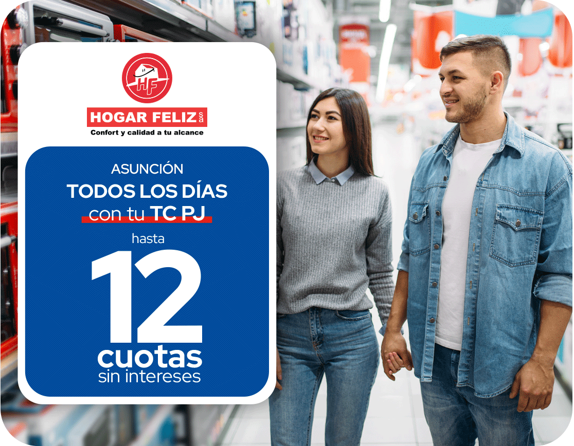 Hogar Feliz 12 Cuotas Artículos Hogar Todos Los Días Asuncion