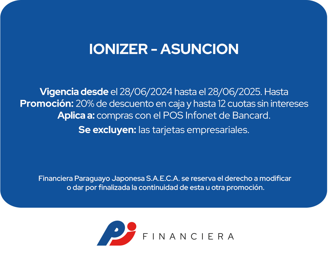 Ionizer Beneficios Artículos Hogar Todos Los Días Asuncion