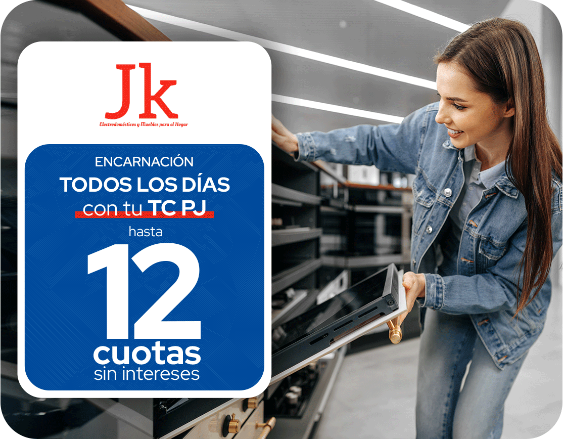 JK Electodomesticos 12 Cuotas Artículos Hogar Todos Los Días Encarnacion