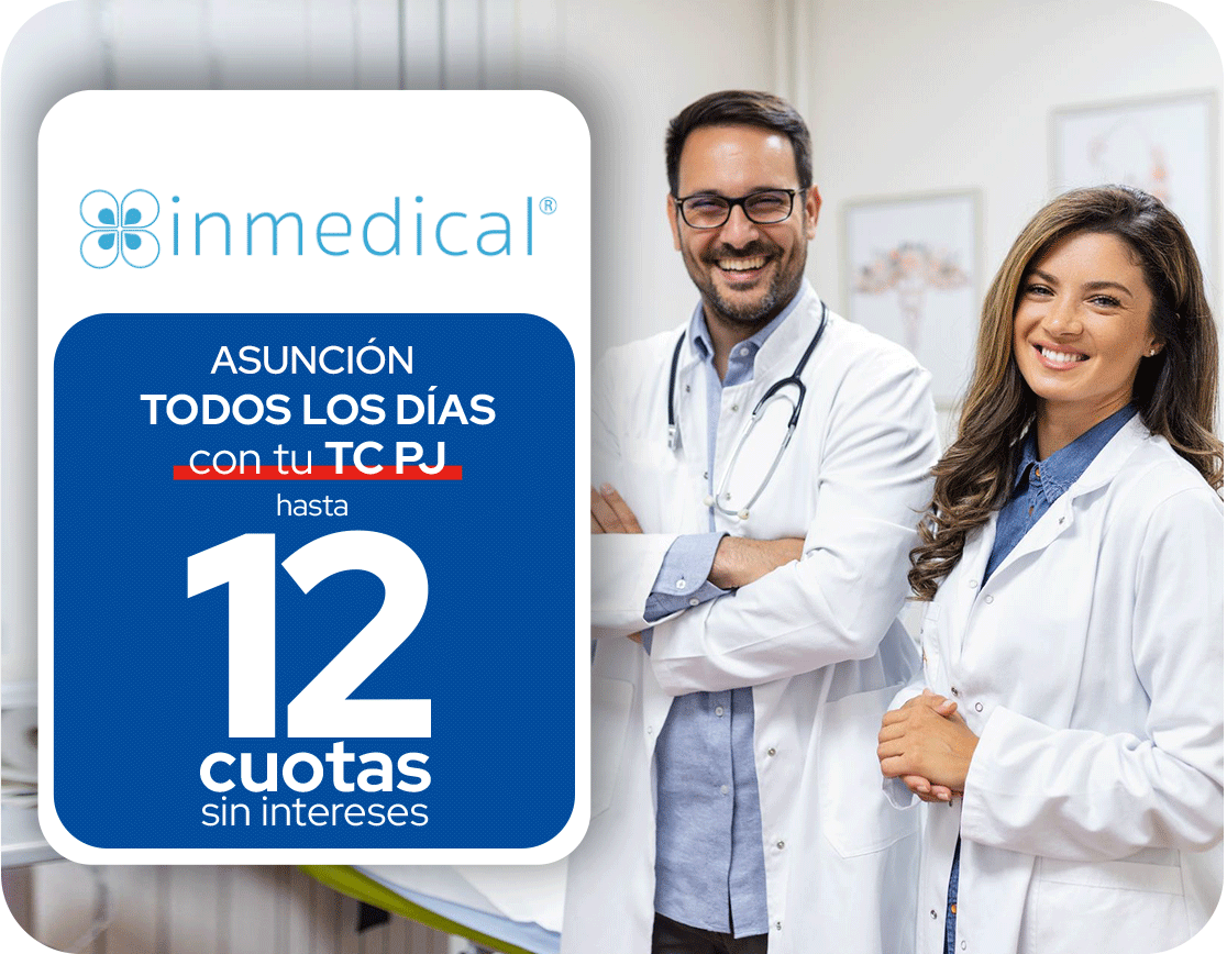 Inmedical 12 Cuotas Salud y Bienestar Todos Los Días Asuncion