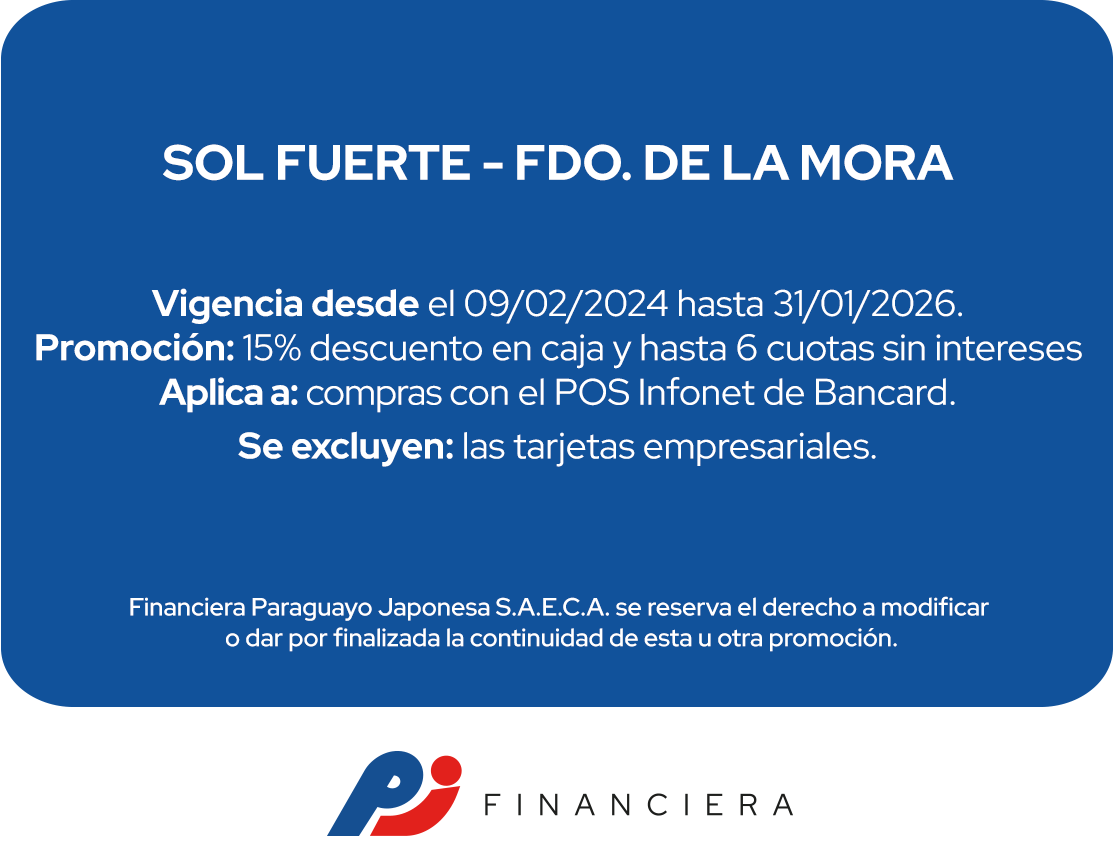 Sol Fuerte Calzados Todos Los Días Fernando de la Mora
