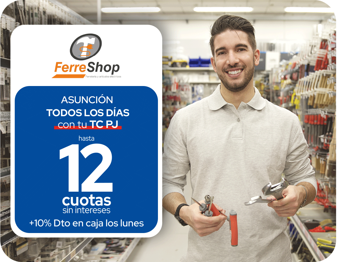 Ferre Shop 12 Cuotas Ferretería Todos Los Días Asuncion