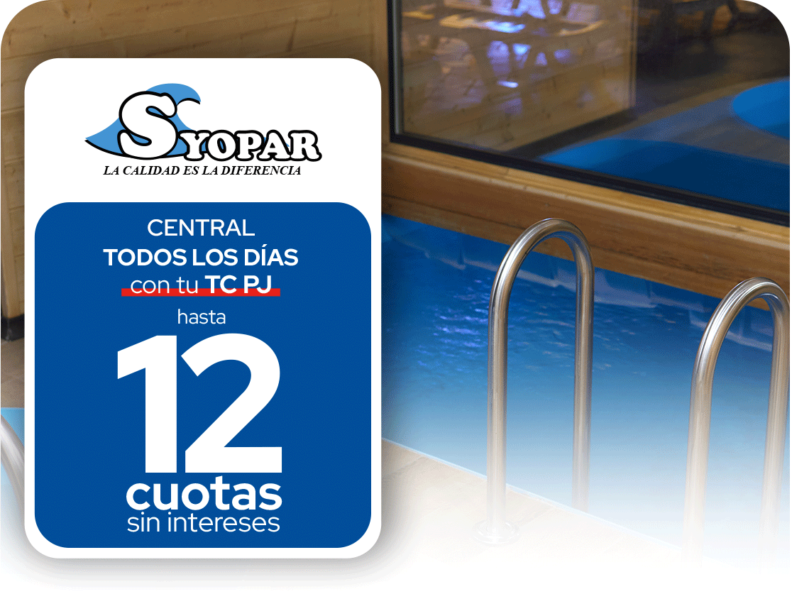 Syopar 12 Cuotas Piscinas Todos Los Días Asuncion Central