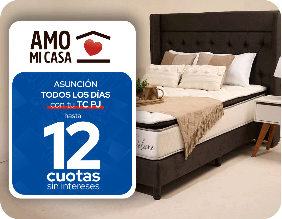 Amo mi Casa 12 cuotas sin intereses Asuncion