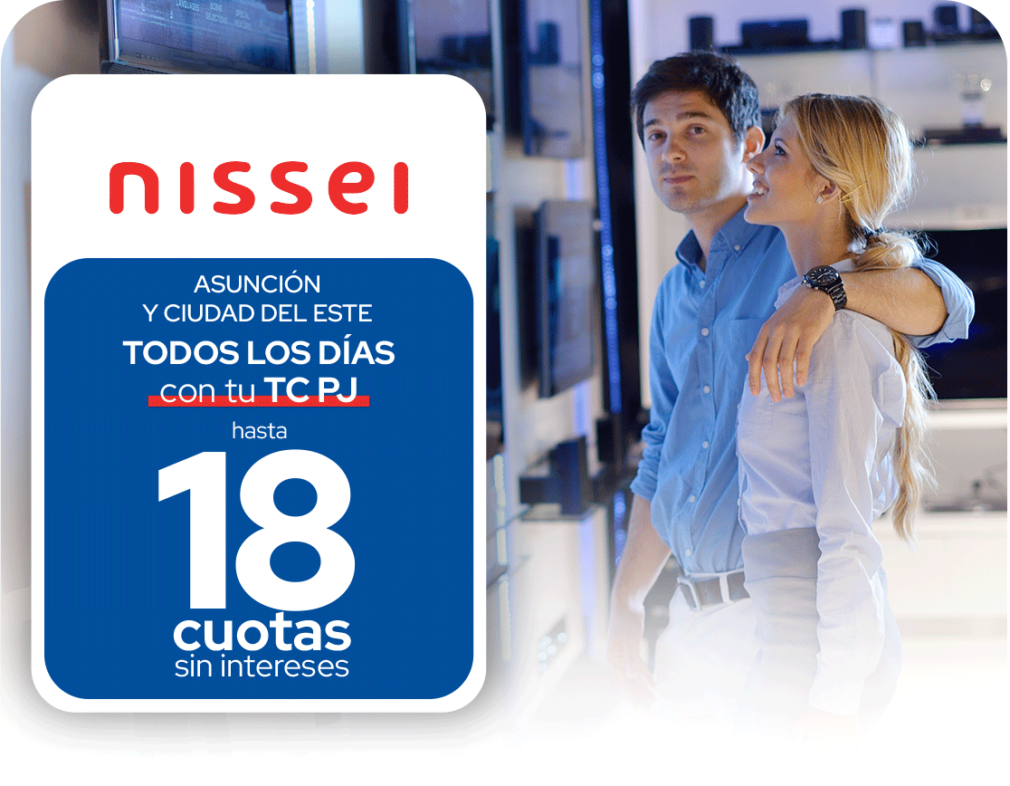 Nissei 18 Cuotas Tecnología Todos Los Días Asuncion Ciudad del Este