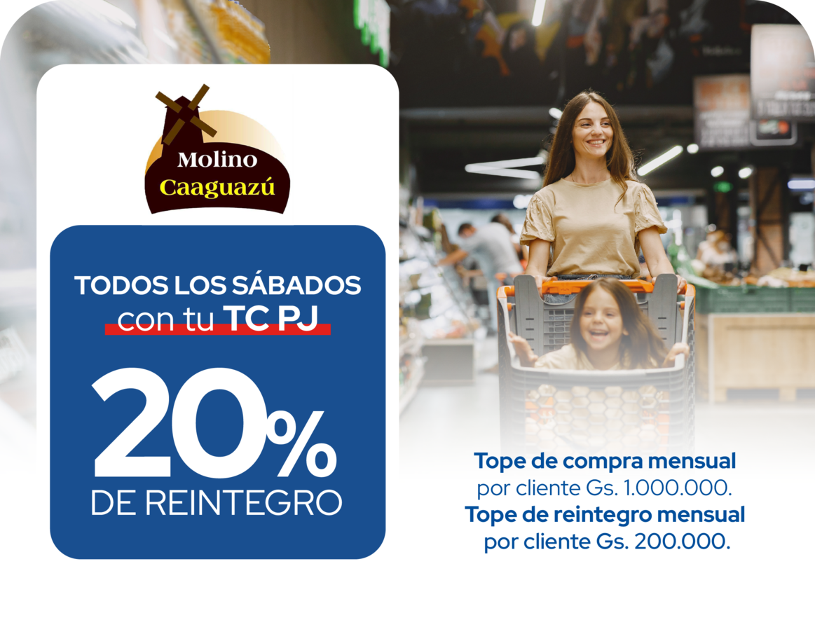 Molino Caaguazu 20% Reintegro Caaguazu