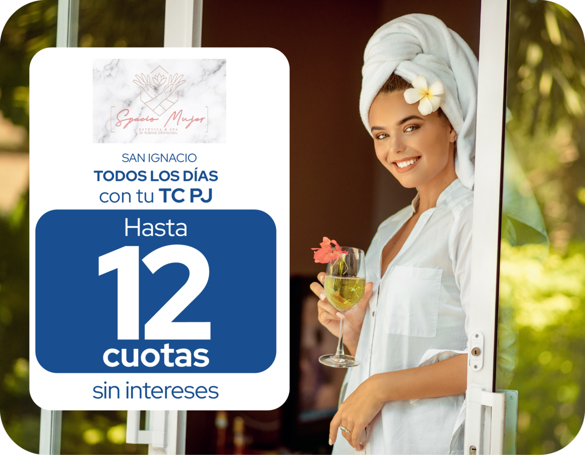 Spacio mujer 12 cuotas todos los dias san ignacio