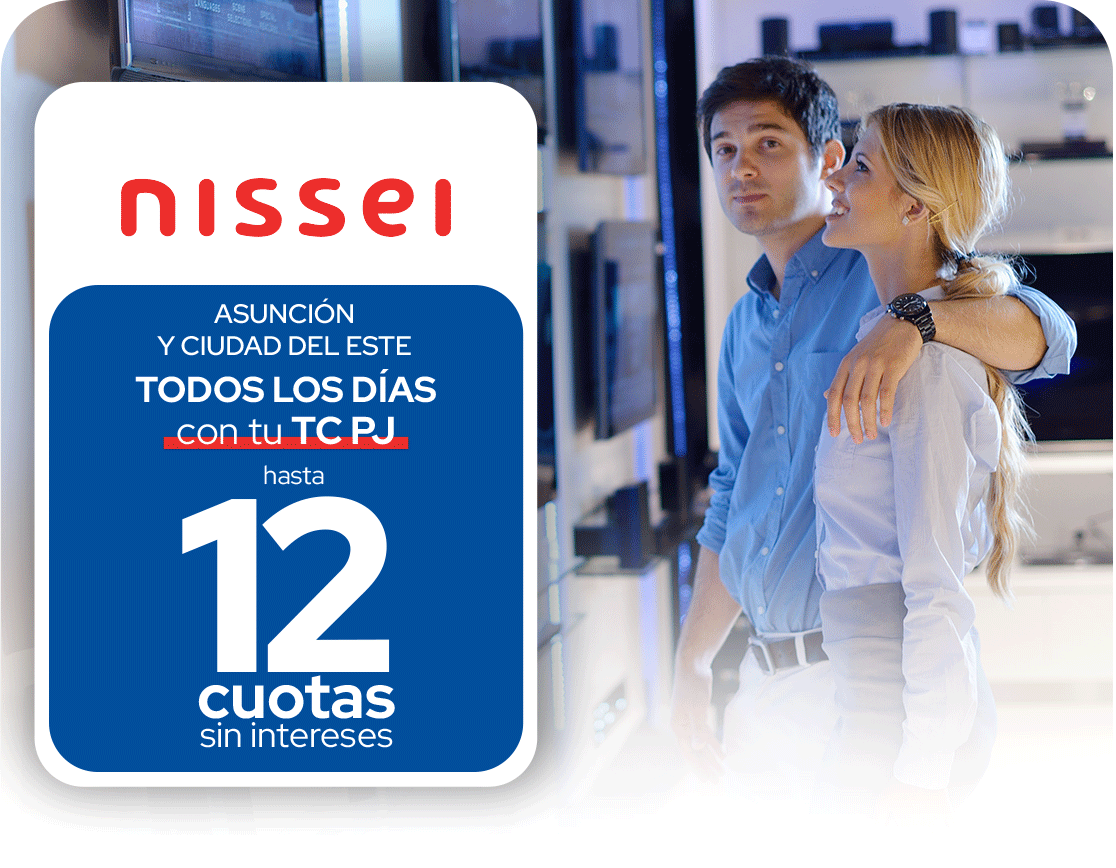 Nissei 18 Cuotas Tecnología Todos Los Días Asuncion Ciudad del Este