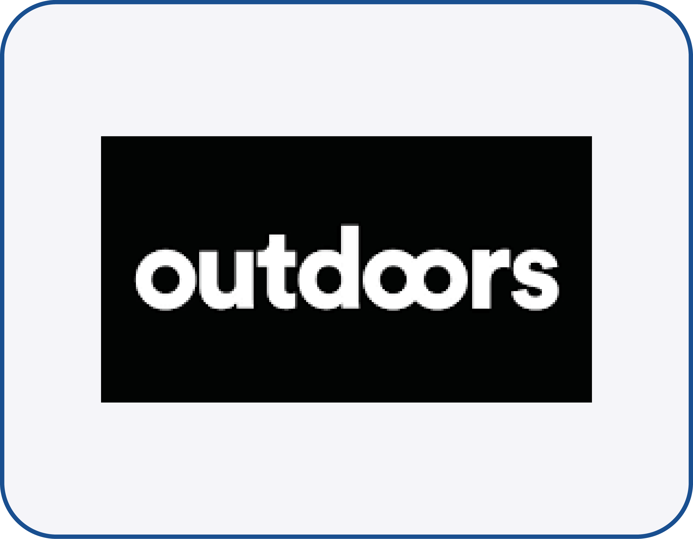 outdoors 20 de reintegro 12 cuotas sin intereses