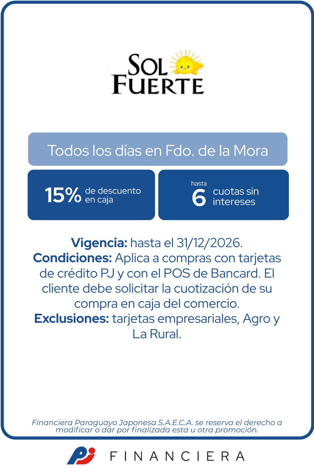 Sol Fuerte Calzados Todos Los Días Fernando de la Mora