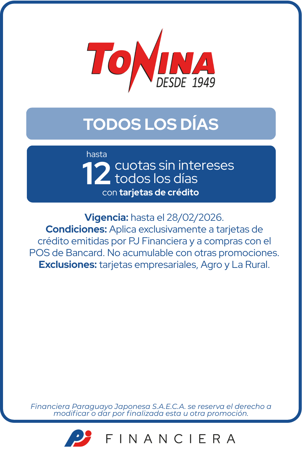 Tonina 12 Cuotas Automóviles Todos Los Días Central Asuncion