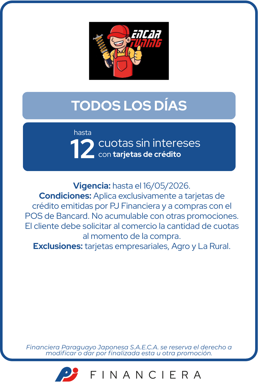 Encartuning 12 Cuotas Automóviles Todos Los Días Encarnacion