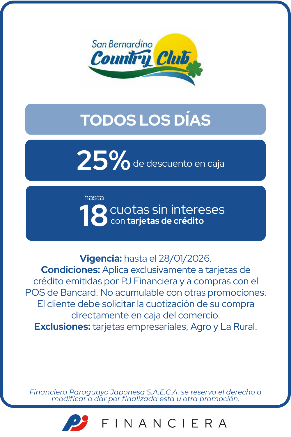 San Bernardino Country Club Beneficios Viajes Todos Los Días Asuncion San Bernardino