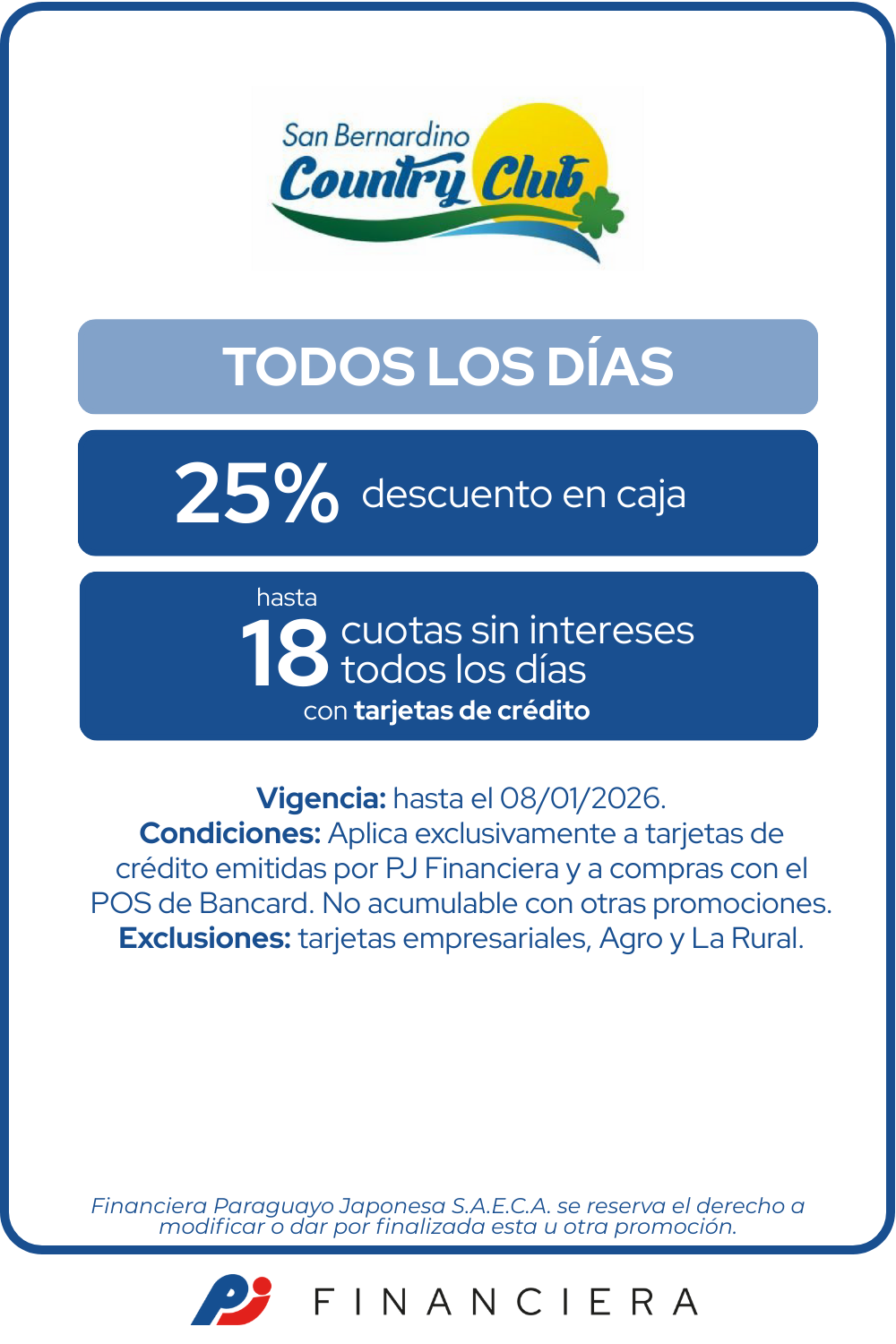 San Bernardino Country Club Beneficios Viajes Todos Los Días Asuncion San Bernardino