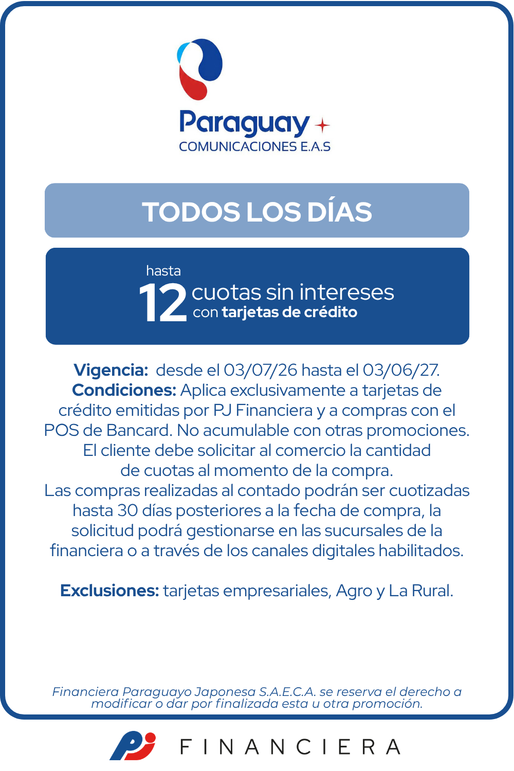 12 CUOTAS SIN INTERESES